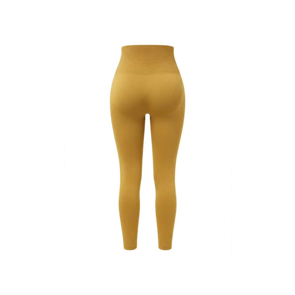 Licra larga color amarillo mostaza Alby (Talla única) - Miniatura 2