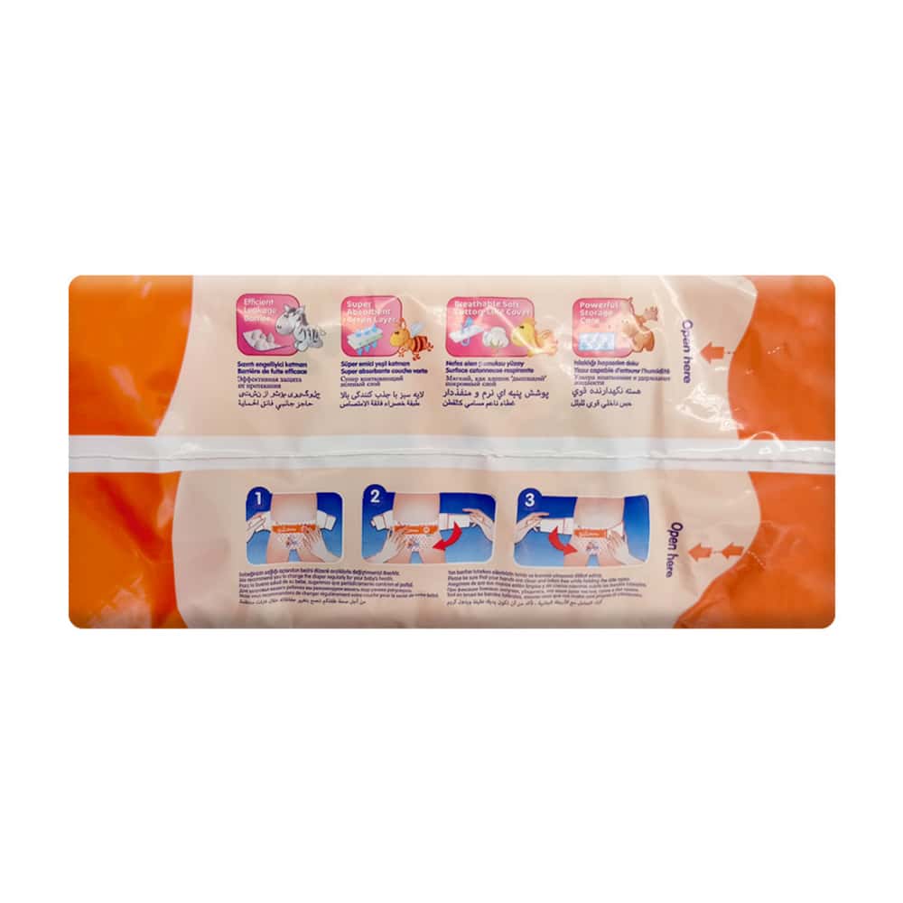 Pañales desechables para bebé etapa 3 Midi Lulla Baby (8 U) - Miniatura 3