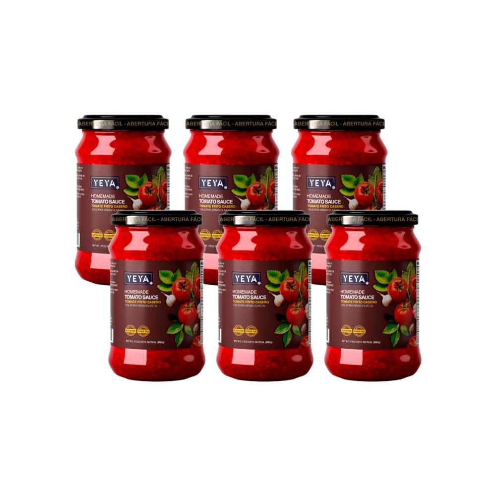 Tomate frito casero YEYA (6 x 560 g / 1.23 lb) - Miniatura 1