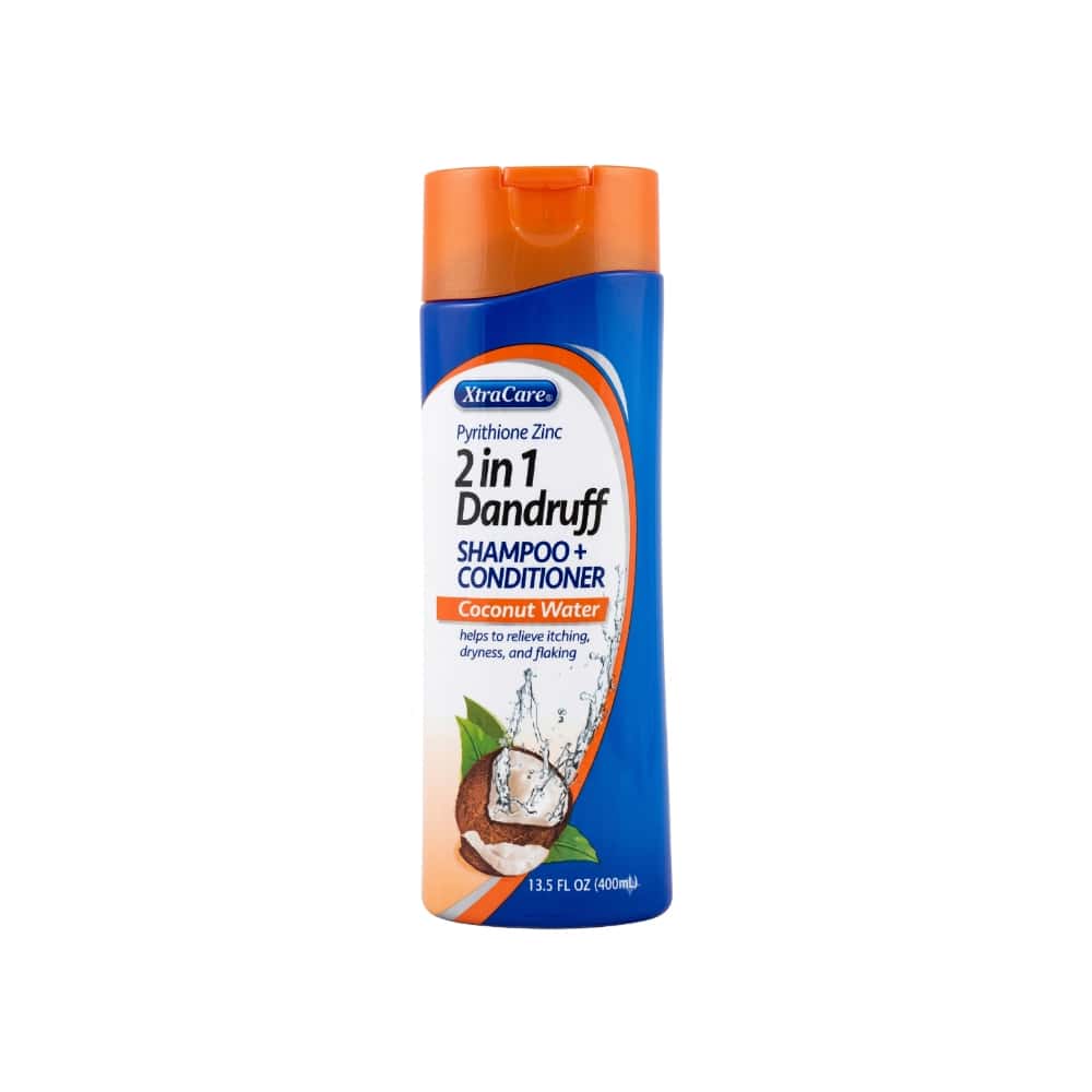 Champú + Acondicionador Anticaspa 2 en 1 con Agua de Coco XtraCare (400 ml) - Miniatura 1