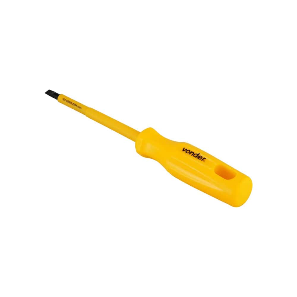Destornillador de paleta 3/16" x 4" con varilla aislada Vonder - Miniatura 3