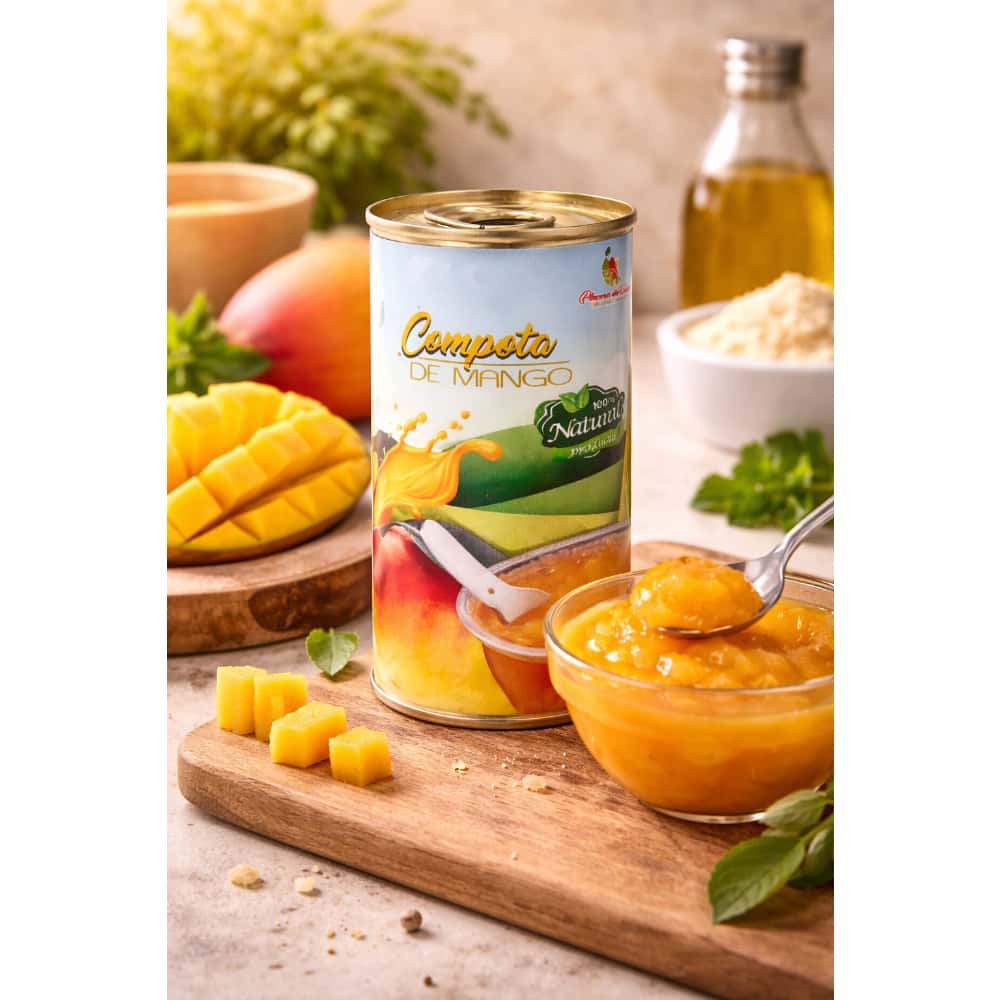 Compota de mango Placeres del Campo (200 g / 7.05 oz) - Miniatura 4