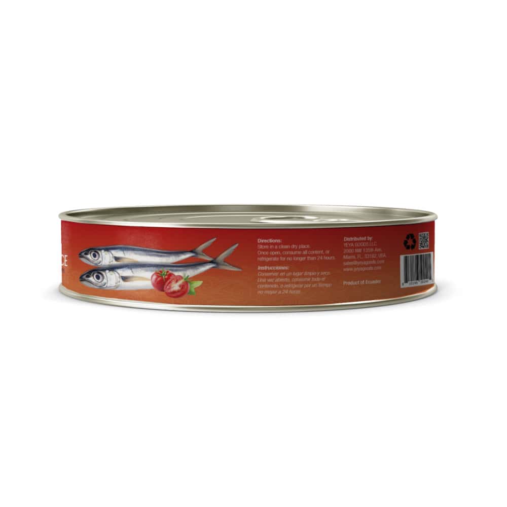 Sardinas en salsa de tomate YEYA (425 g / 15 oz) - Miniatura 2