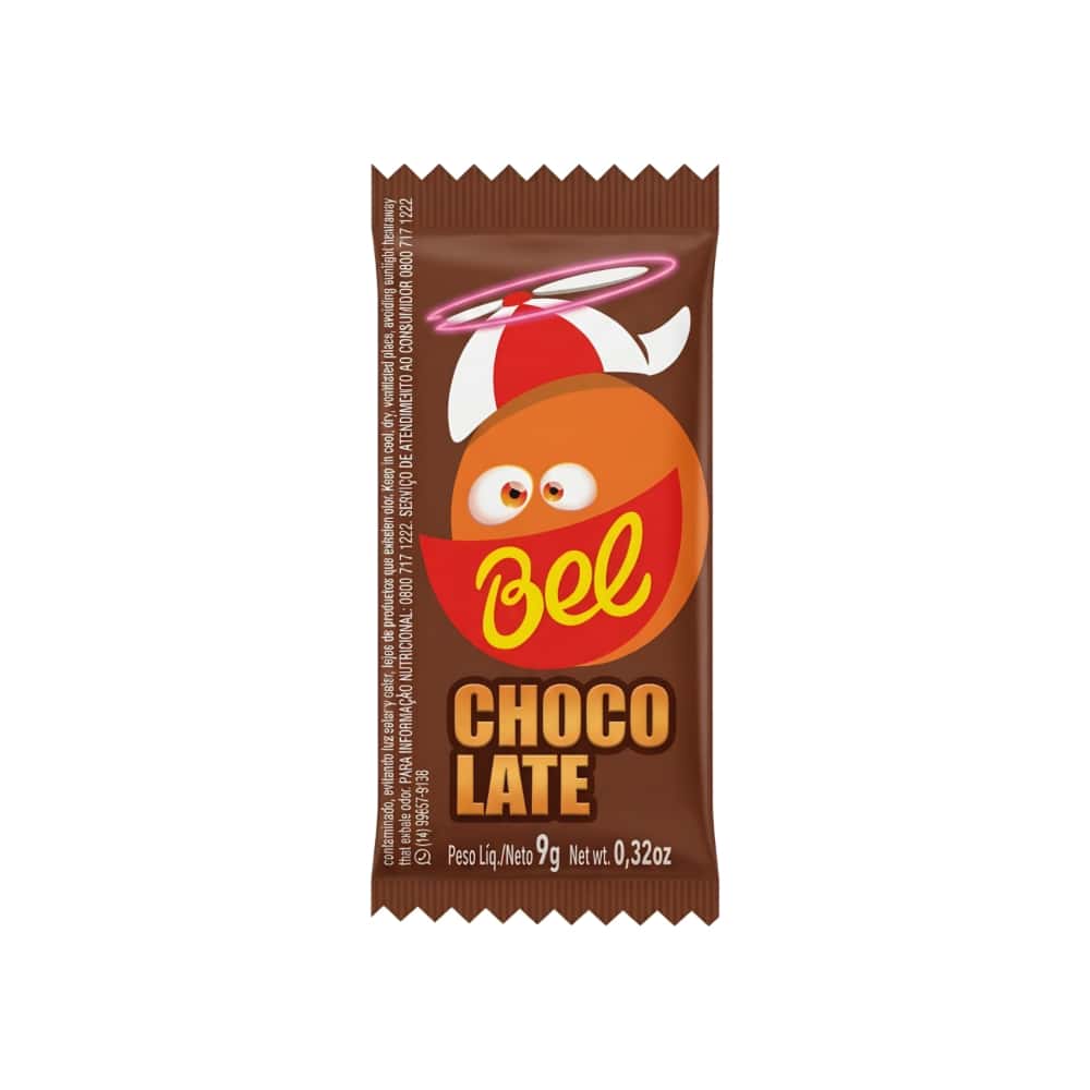 Bombón de chocolate relleno de crema de chocolate Bel (9 g / 0.32 oz) - Miniatura 2