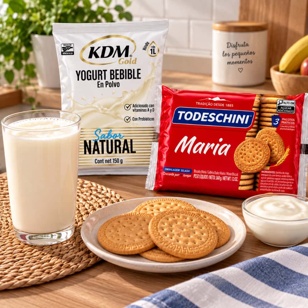 Galletas marias +Yogurt bebible - Miniatura 2