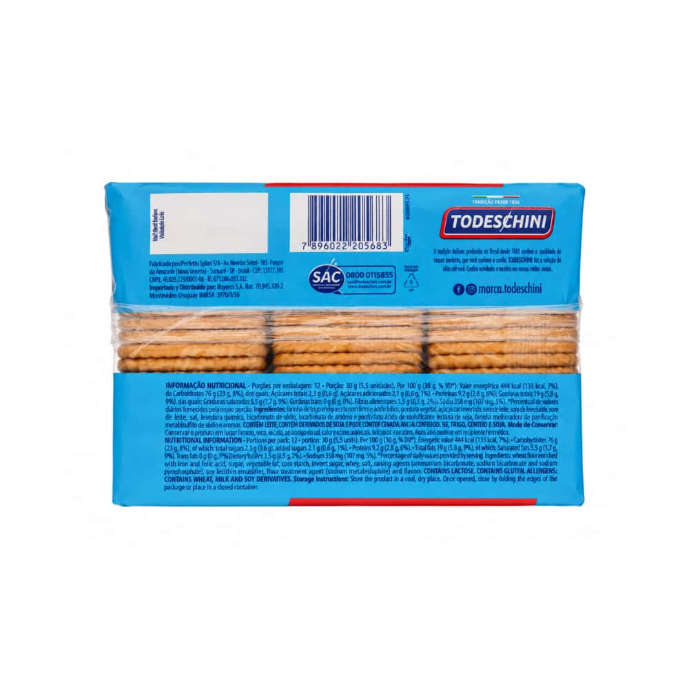 Galletas de leche Todeschini (360 g / 12 oz) - Miniatura 6