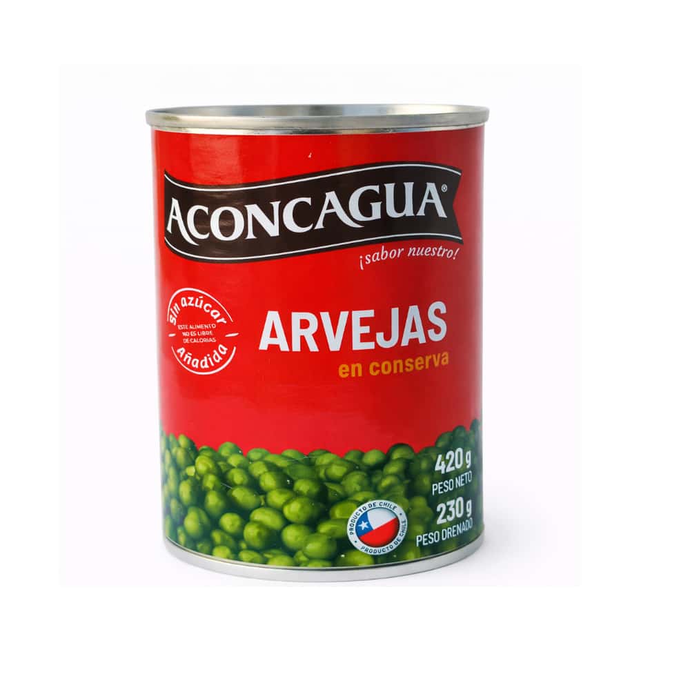 Arvejas en conserva Aconcagua (420g / 14.81 oz) - Miniatura 1