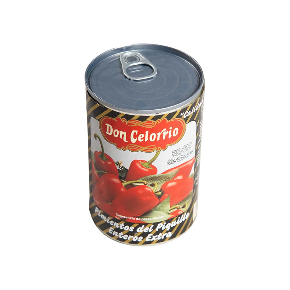 Pimientos del piquillo enteros extra Don Celorrio (400 g / 14.1 oz) - Miniatura 2