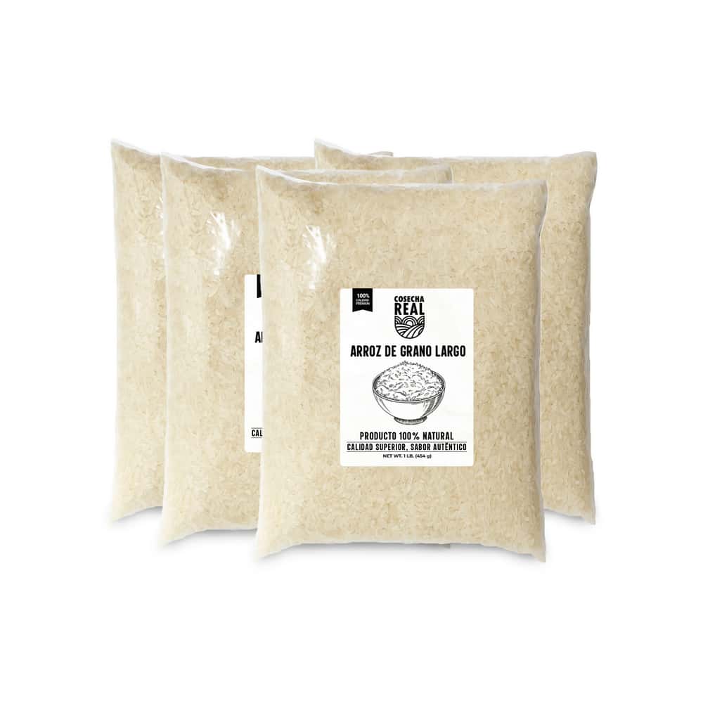 Arroz de grano largo Cosecha Real (4 x 454 g / 1 lb) - Miniatura 1