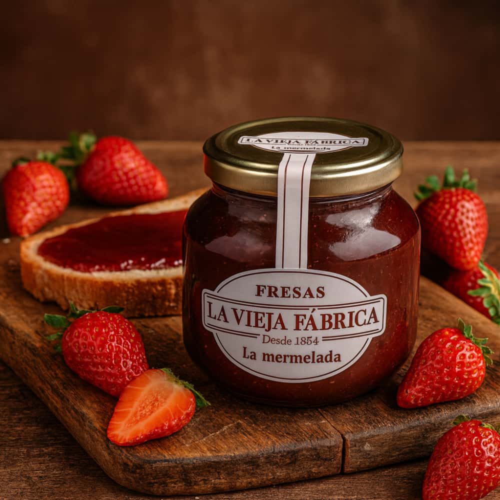 Mermelada de fresas La Vieja Fábrica (350 g / 12.3 oz) - Miniatura 2