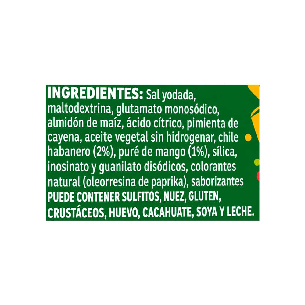 Sazonador mango habanero Knorr (70 g / 2.47 oz) - Miniatura 3