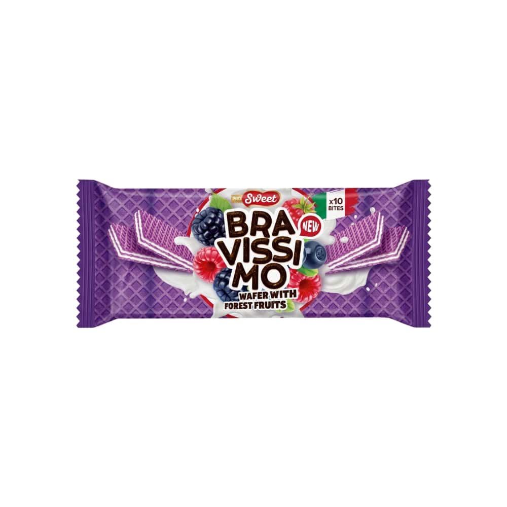 Sorbetos sabor frutos del bosque Bravissimo ProSweet (50 g / 1.76 oz) - Miniatura 1