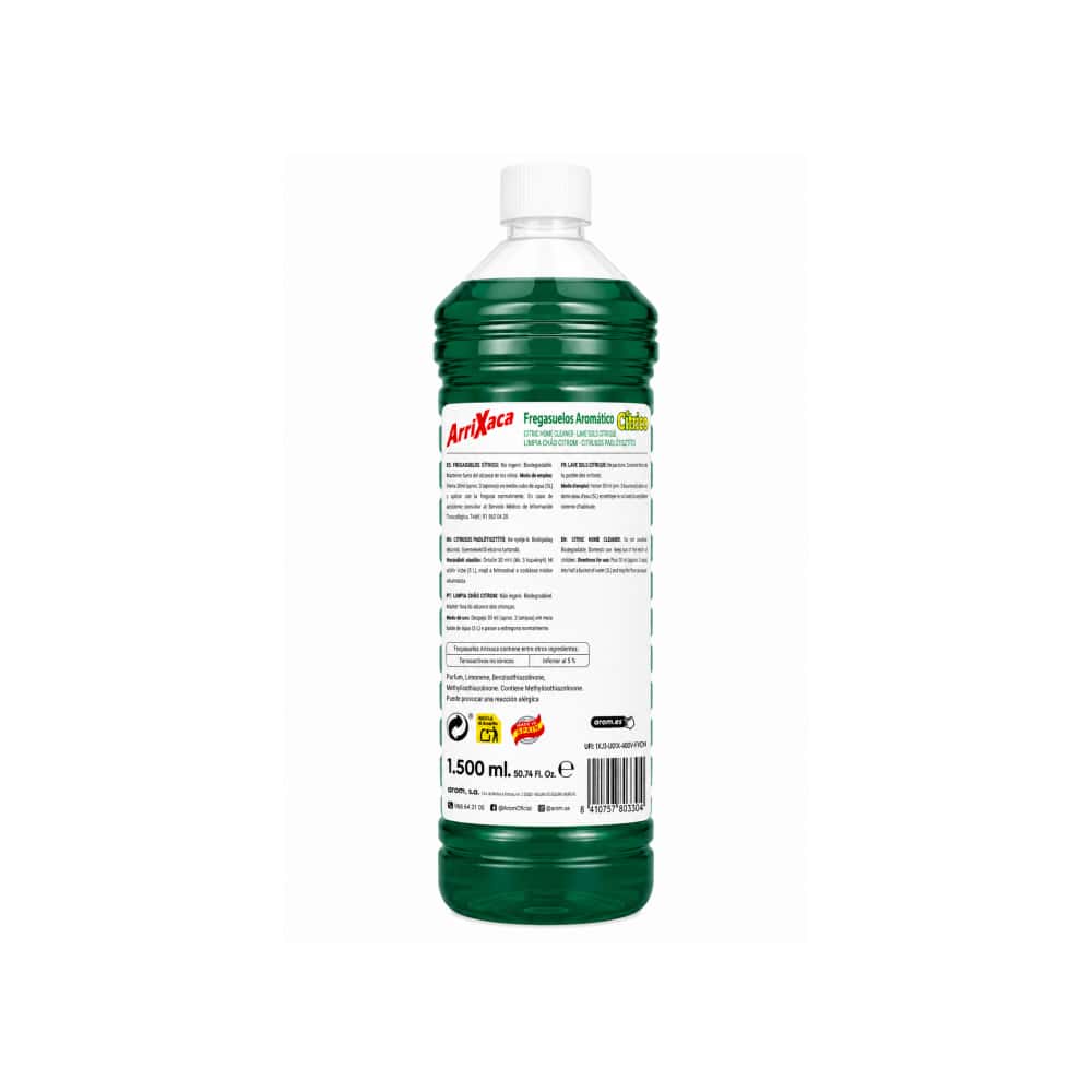 Friegasuelos aromático cítrico Arrixaca (1.5 L) - Miniatura 2