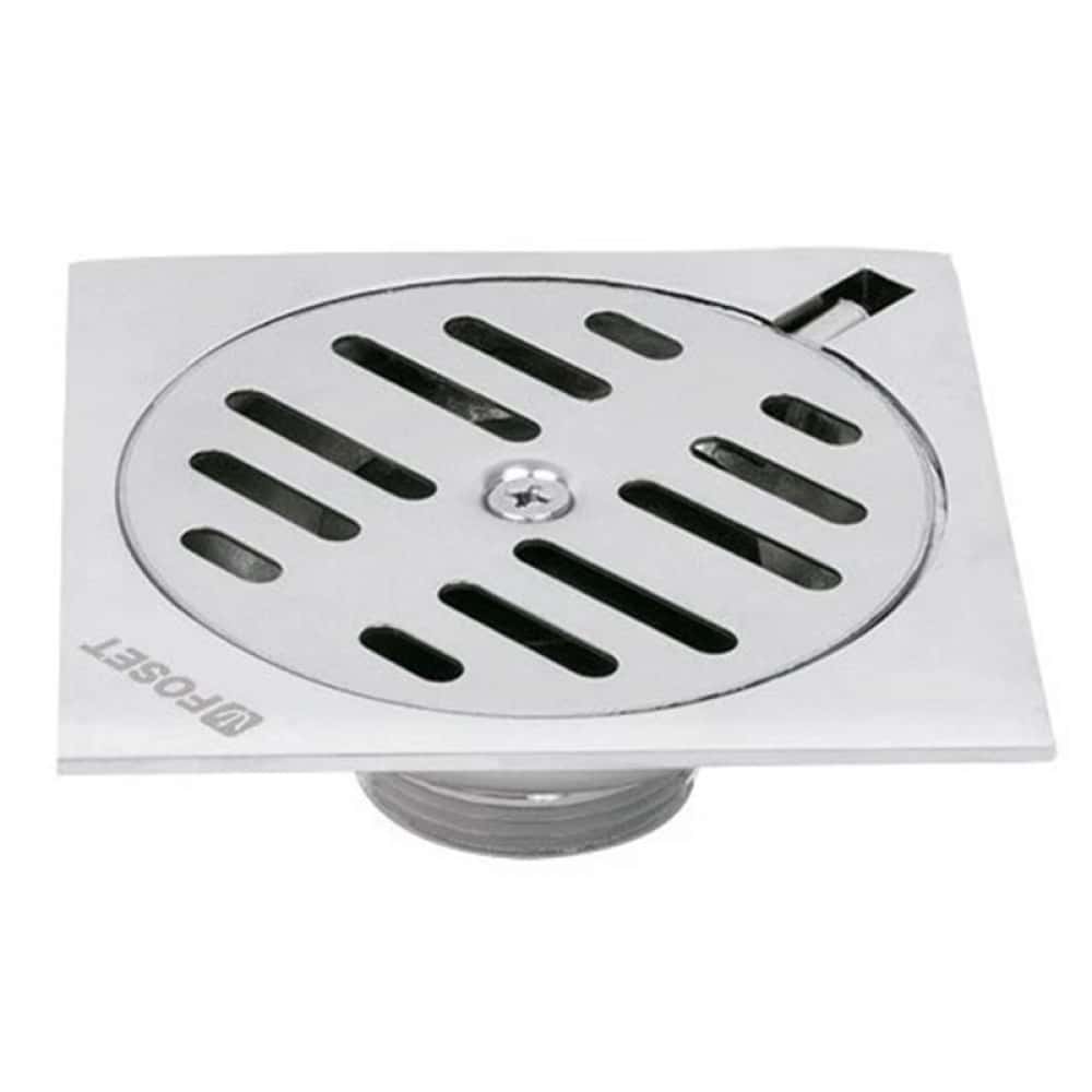 Rejilla de acero inoxidable 4" x 4" FOSET RS-601 - Miniatura 1
