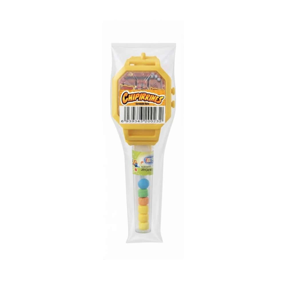 Reloj de juguete amarillo con caramelos Chipirrines - Miniatura 2