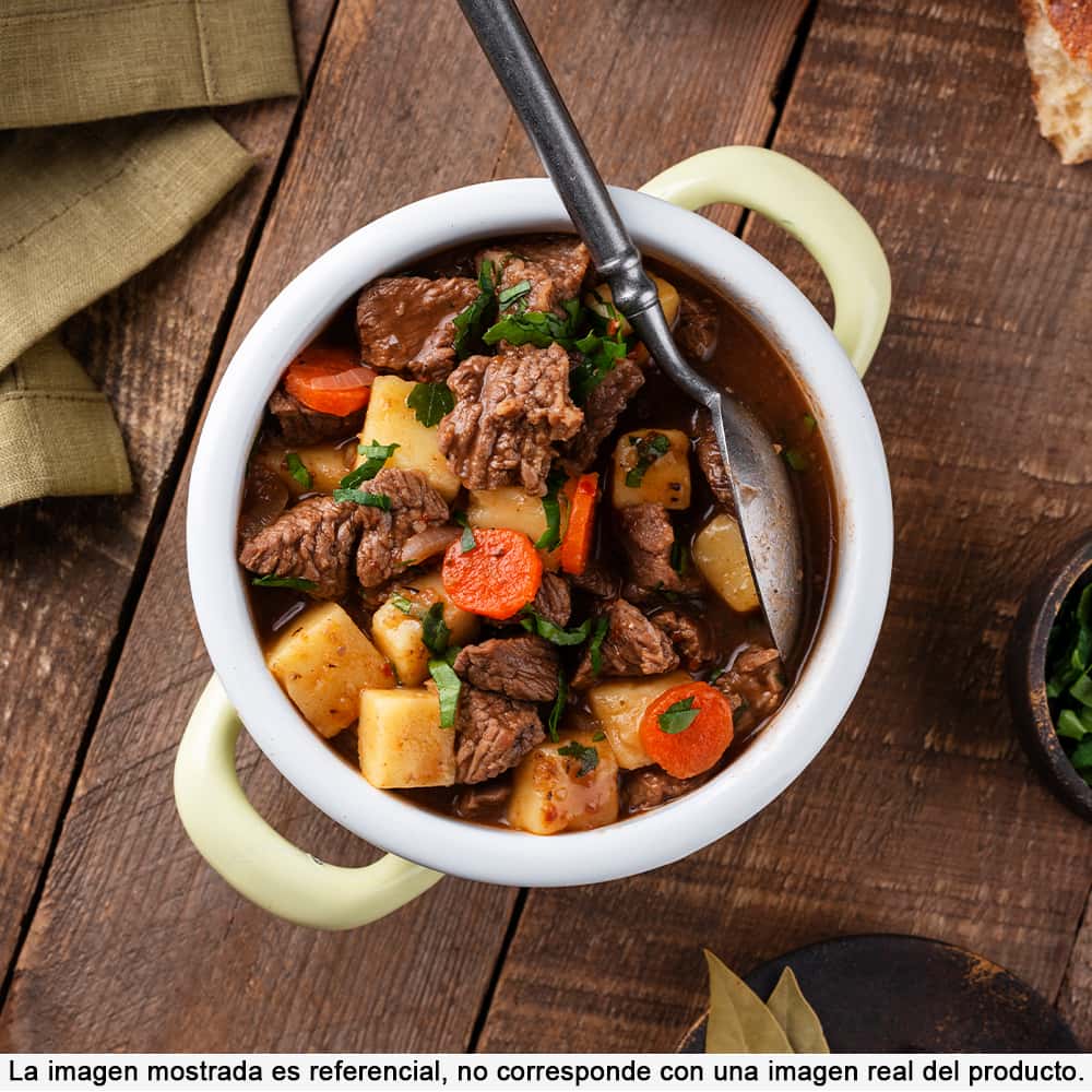 Combo para caldos Campo Vivo: Ajiaco criollo + Cabezas de ajo + Carne de res de primera troceada + Limones + Sal fina común + Pasta de tomate Burcu - Miniatura 2