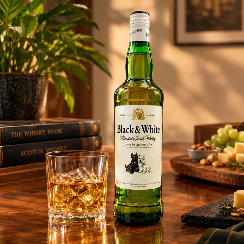 Whisky escocés Black & White (750 ml) - Miniatura 3