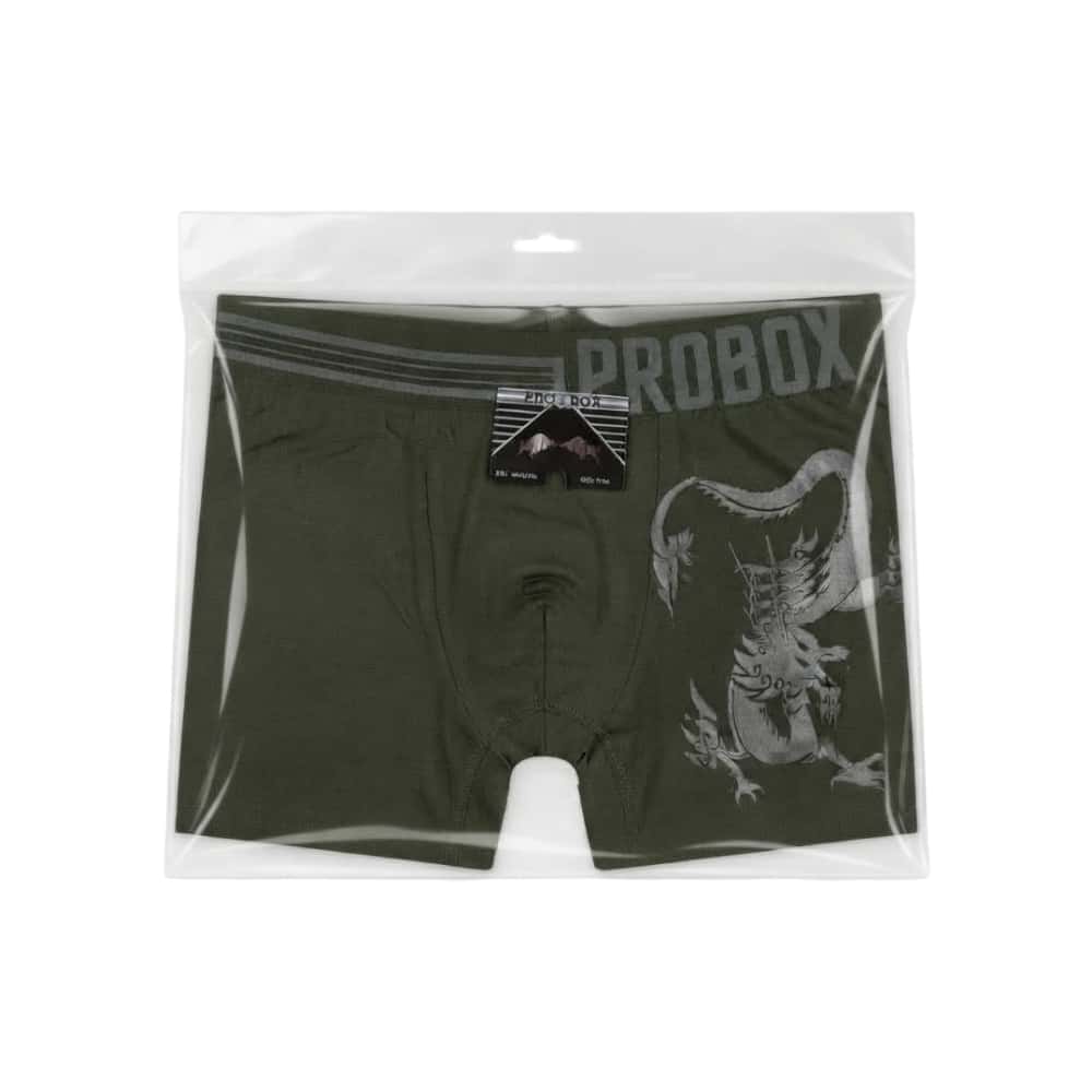 Calzoncillo verde para hombre Probox (Talla única) - Miniatura 2