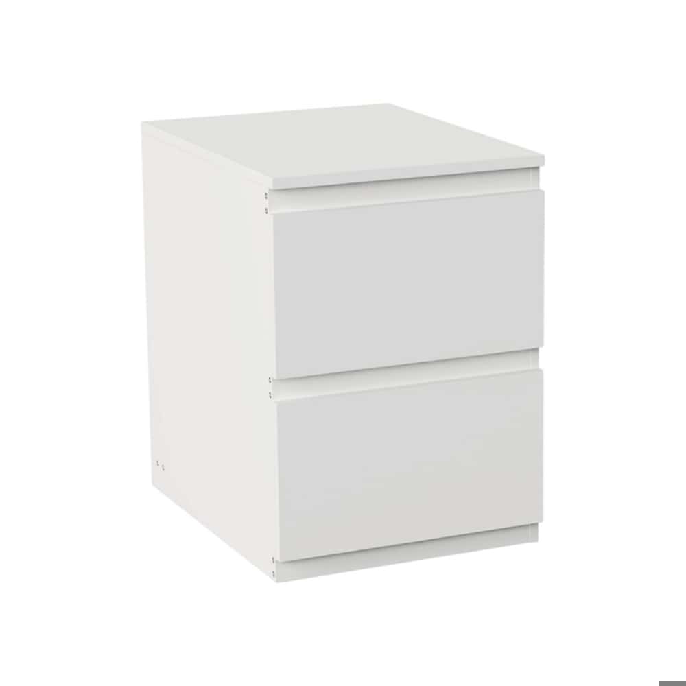 Mesita de 2 cajones color blanco 7H Seven House - Miniatura 1