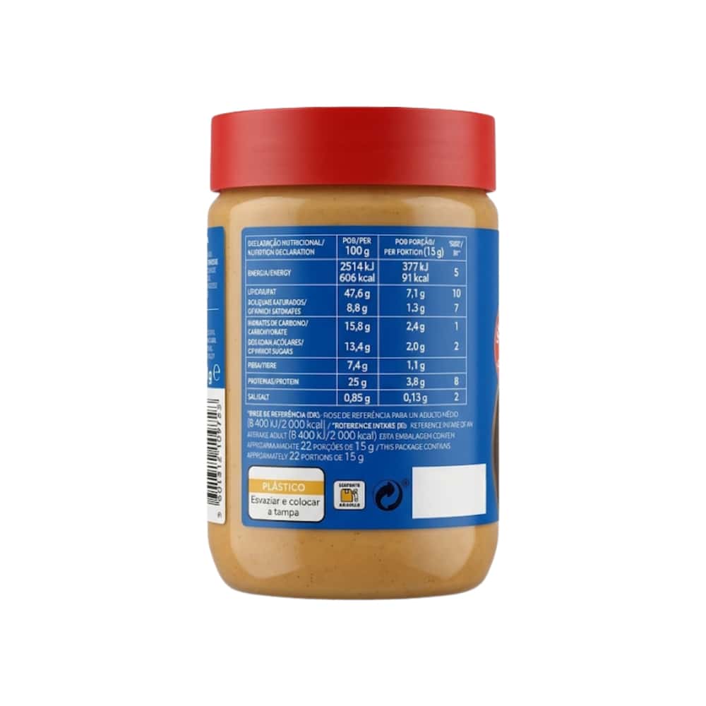 Crema de cacahuete cremosa sin gluten Continente (340 g / 11.99 oz) - Miniatura 3