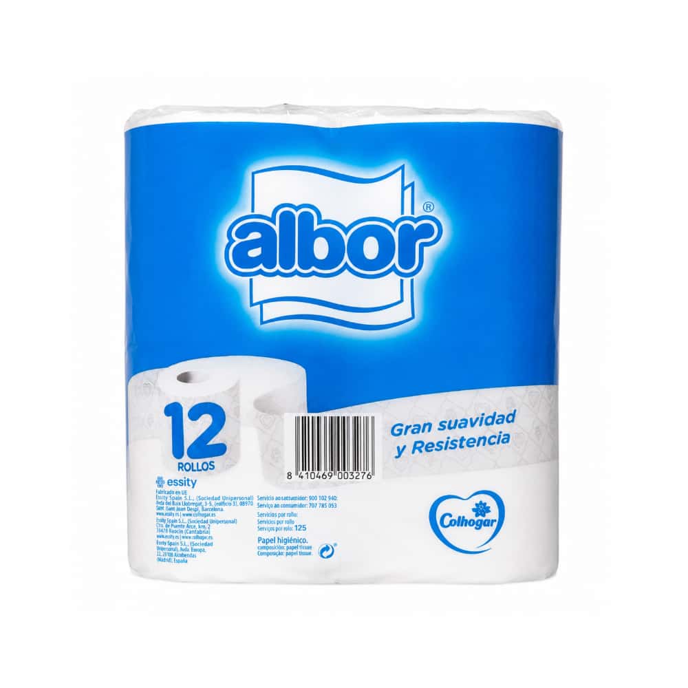 Papel higiénico Albor (12 U) - Miniatura 2