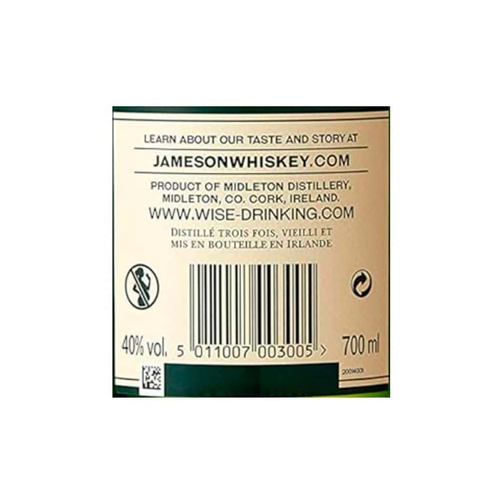 Whisky 40 % vol Jameson (700 ml) - Miniatura 2
