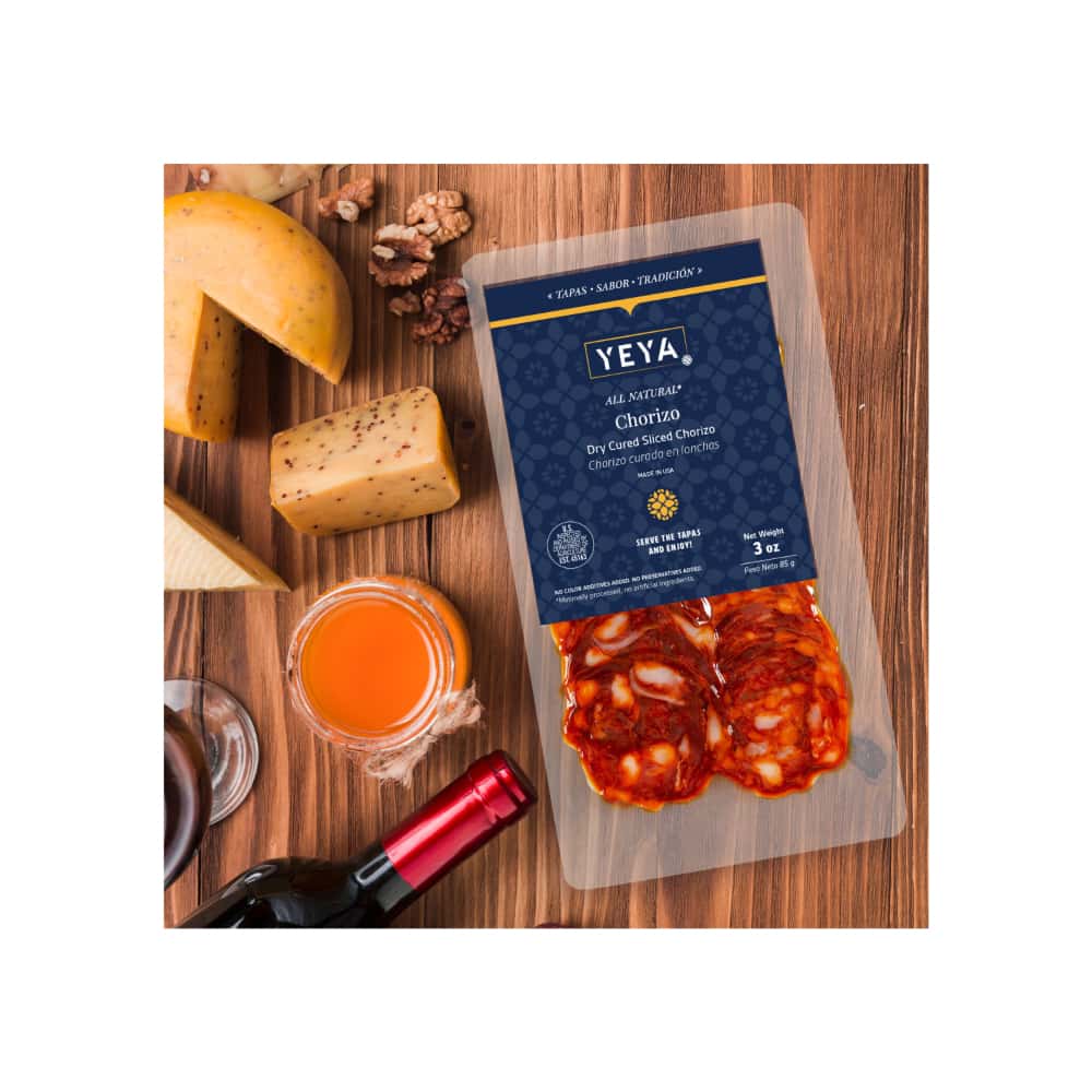 Chorizo Curado en lonchas YEYA (85 g / 3 oz) - Miniatura 3
