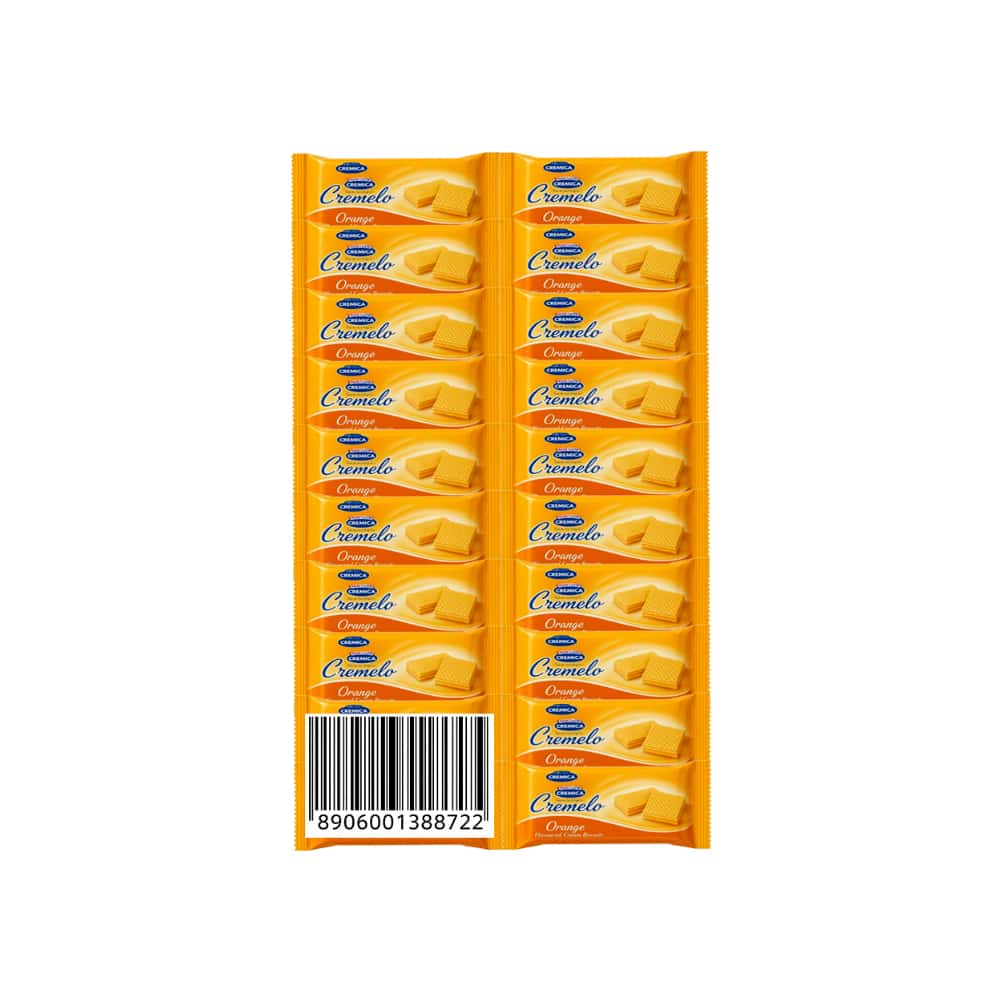 Galletas dulces con crema sabor naranja Cremelo Mrs. Bector's Cremica (440 g / 15.5 oz) - Miniatura 1