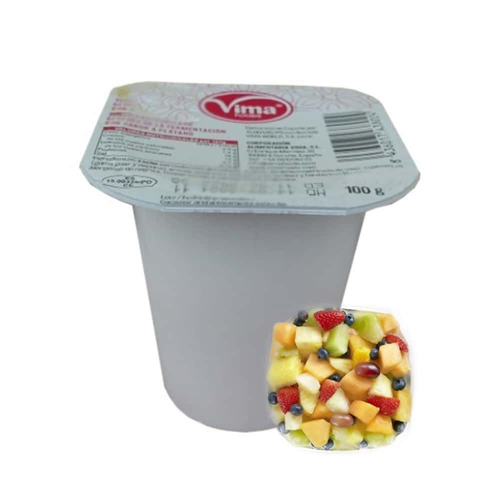 Yogurt pasteurizado de macedonia Vima Foods (4 x 100 g / 3.52 oz) - Miniatura 4