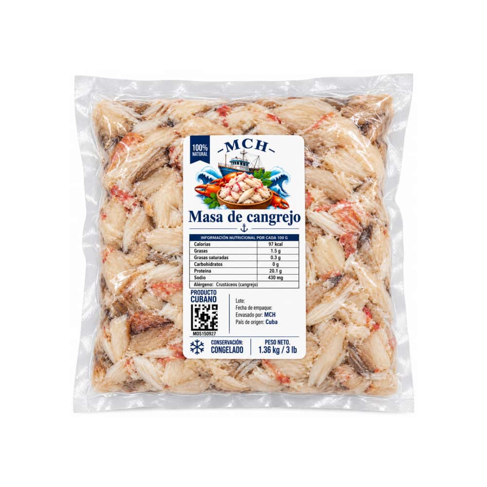 Masa de cangrejo MCH (1.36 kg / 3 lb) - Miniatura 1