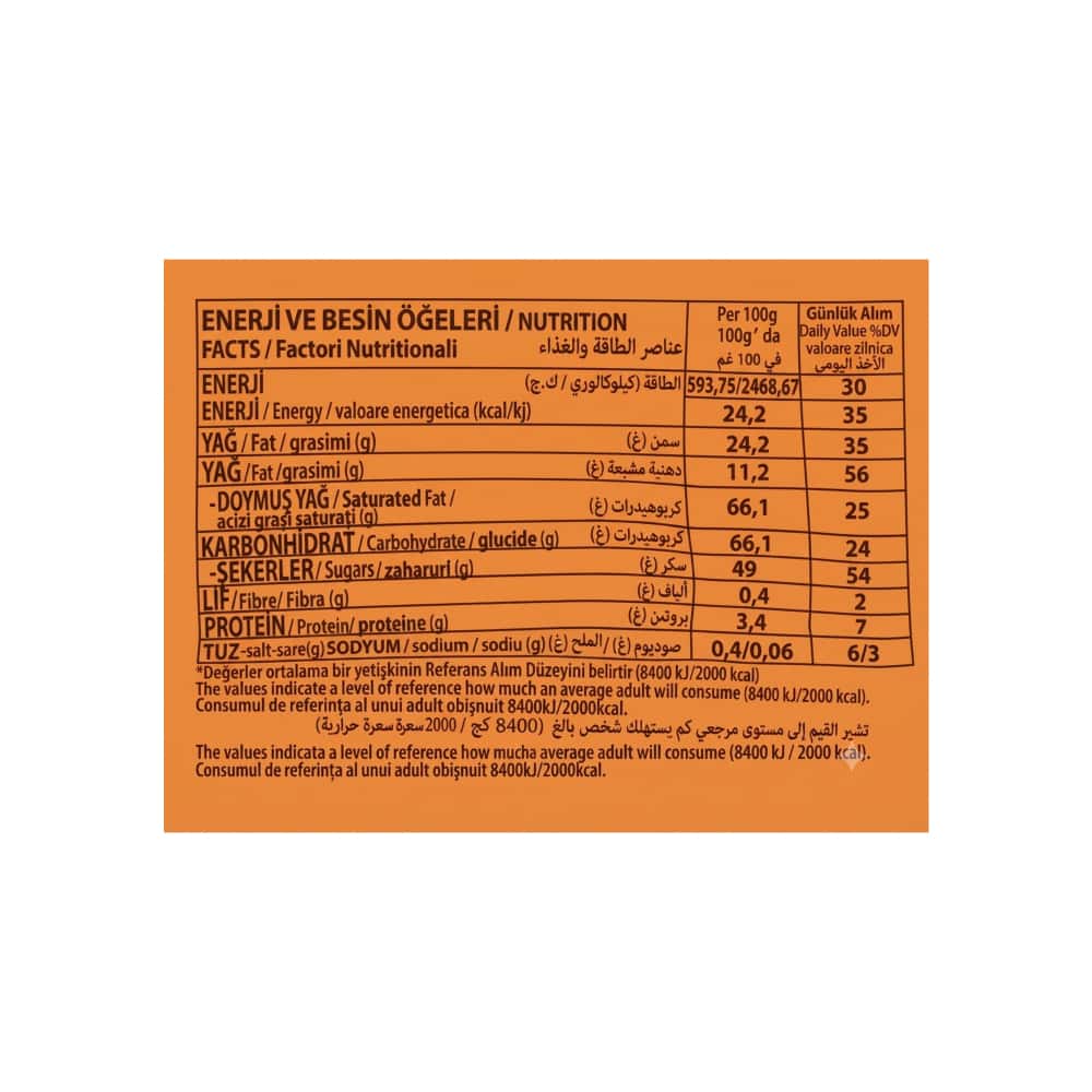 Barrita crujiente de galleta y caramelo recubierta de chocolate Bence Simsek (40 g / 1.41 oz) - Miniatura 3