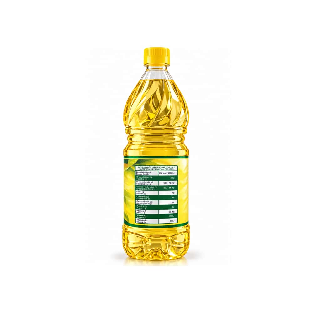 Aceite vegetal de girasol Yily (1 L) - Miniatura 3