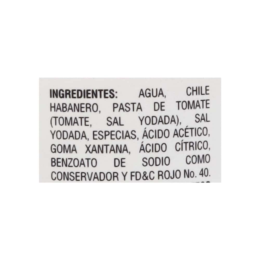 Salsa picante roja de chile habanero El Yucateco (150 ml) - Miniatura 5