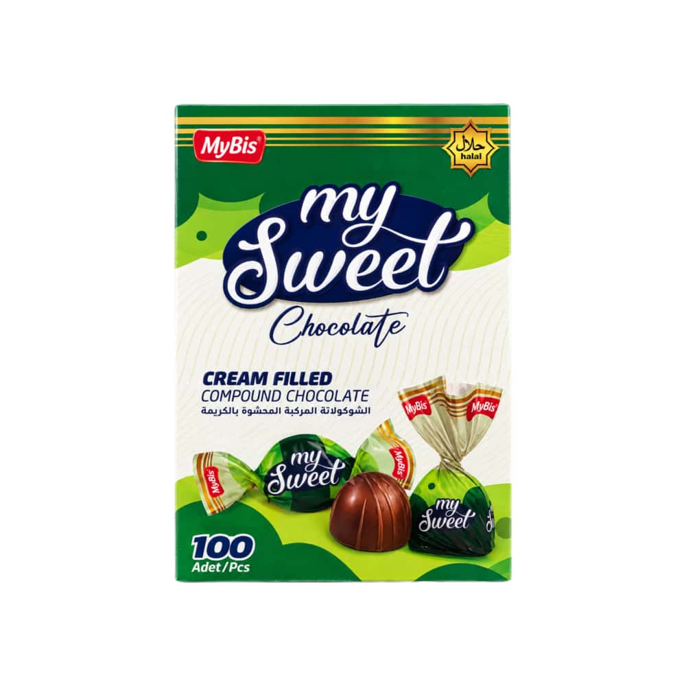 Bombones de chocolate rellenos de crema Mybis (900 g / 1.98 lb) - Miniatura 2