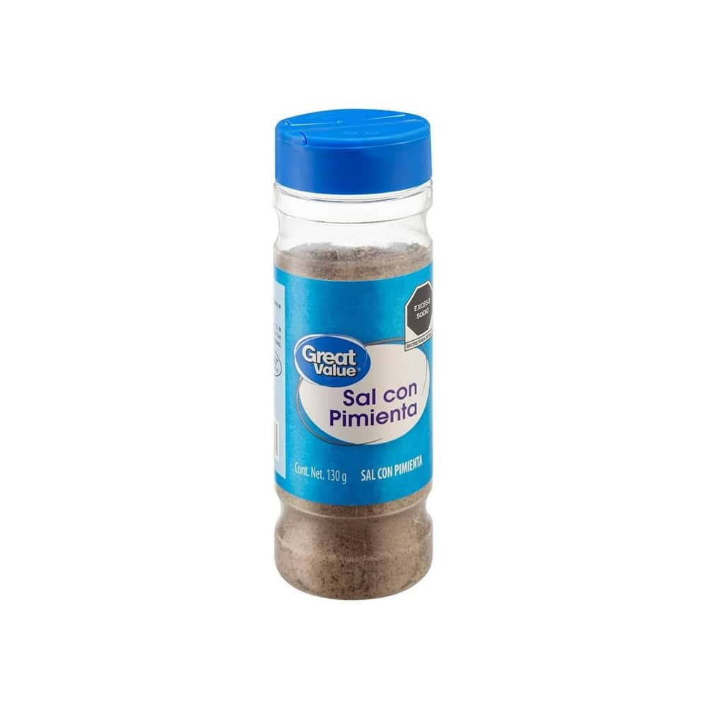 Sal con pimienta Great Value (130 g / 4.58 oz) - Miniatura 5