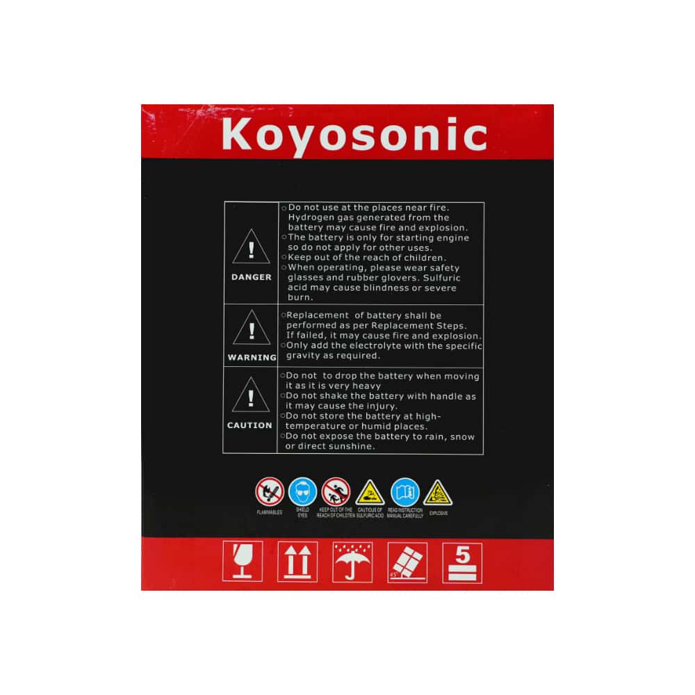 Batería Koyosonic 12V45AH - Miniatura 2