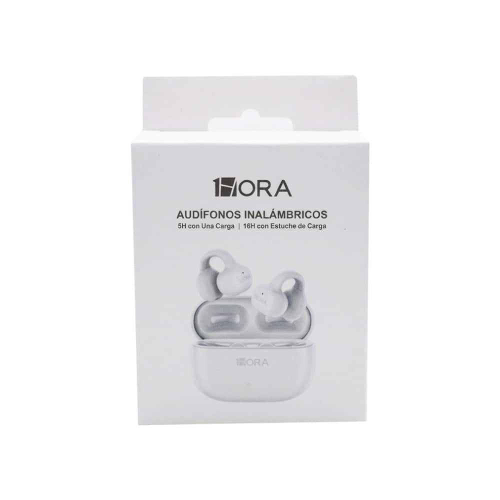 Audífonos inalámbricos blanco 1Hora AUT210 - Miniatura 2