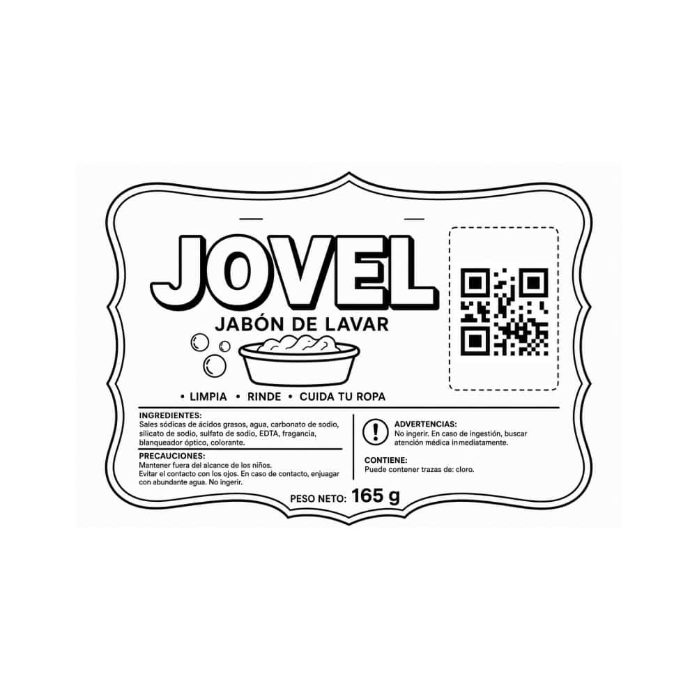 Jabón de lavar en barra Jovel (165 g / 5.82 oz) - Miniatura 3