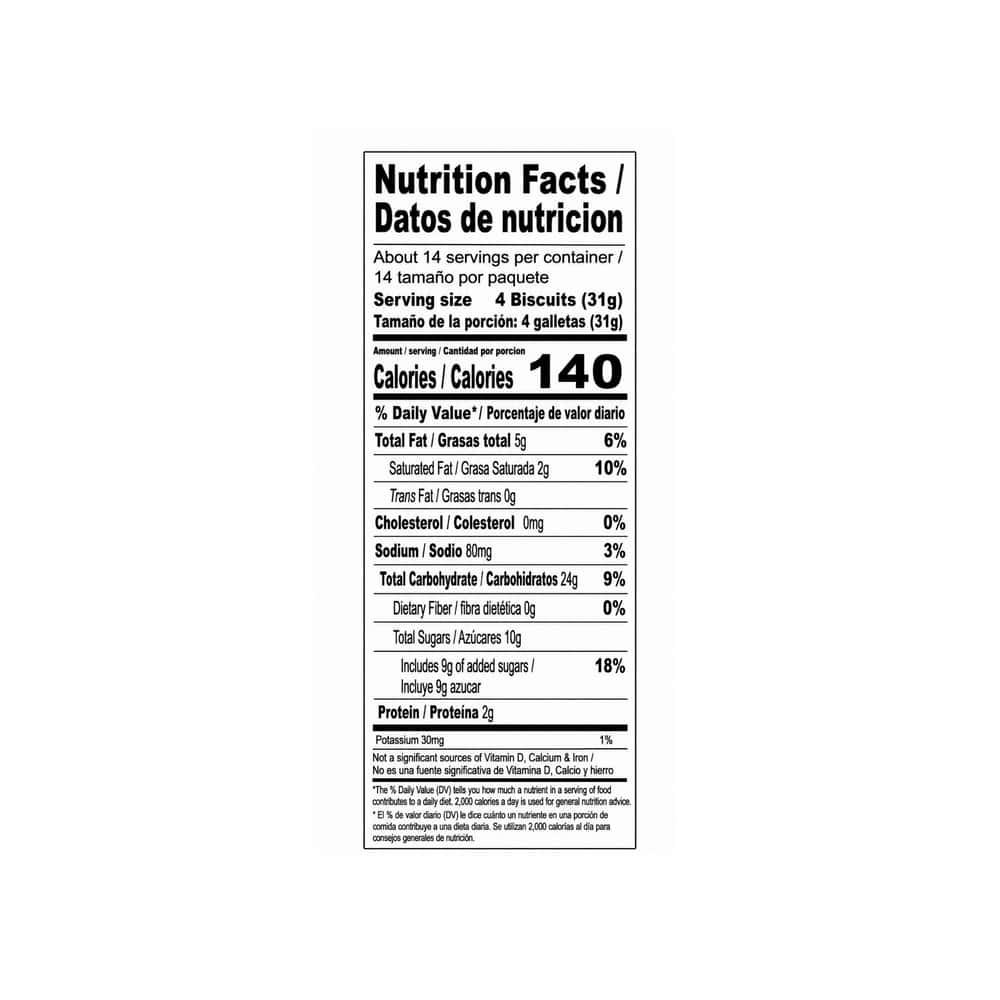 Galletas sándwich con crema sabor vainilla Nutro (45 g / 1.58 oz) - Miniatura 3