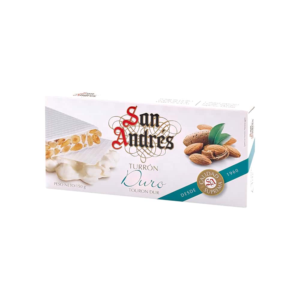 Turrón duro de almendras San Andrés (150 g / 5.29 oz) - Miniatura 1