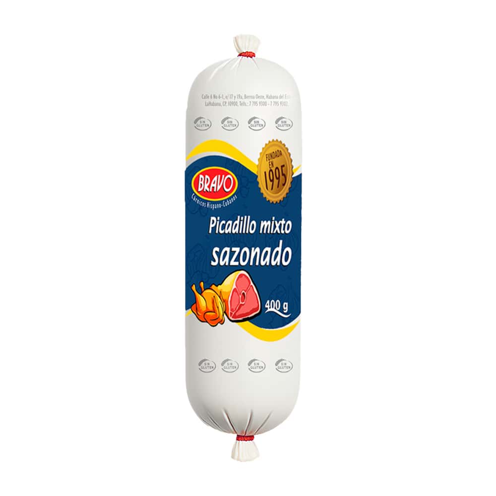 Picadillo mixto sazonado Bravo (400 g / 14.11 oz) - Miniatura 1