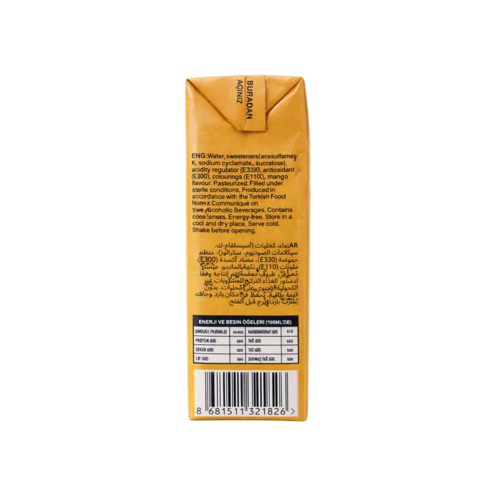 Jugo sabor a mango Frutigo (8 X 200 ml / 6.76 floz) - Miniatura 2
