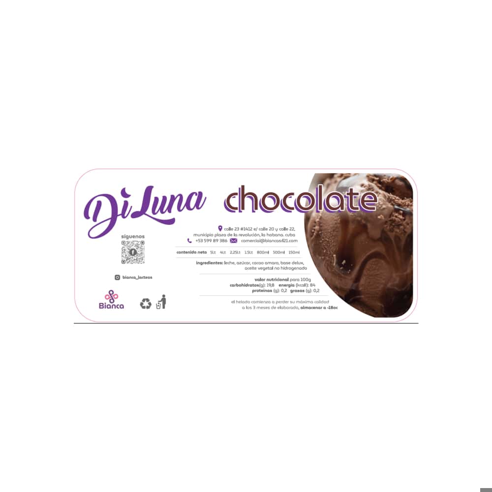 Helado sabor chocolate + sabor fresa + sabor vainilla - Miniatura 4