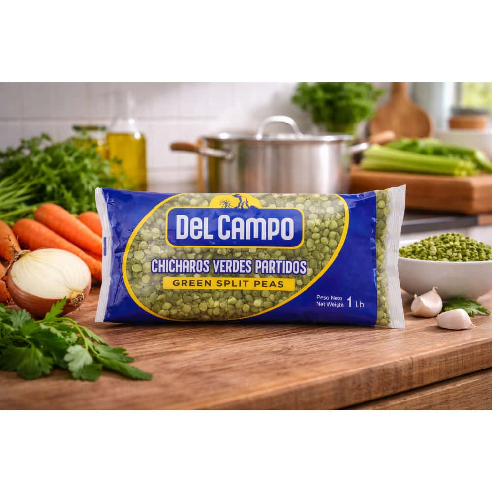 Chícharos verdes partidos Del Campo (454 g / 1 lb) - Miniatura 5