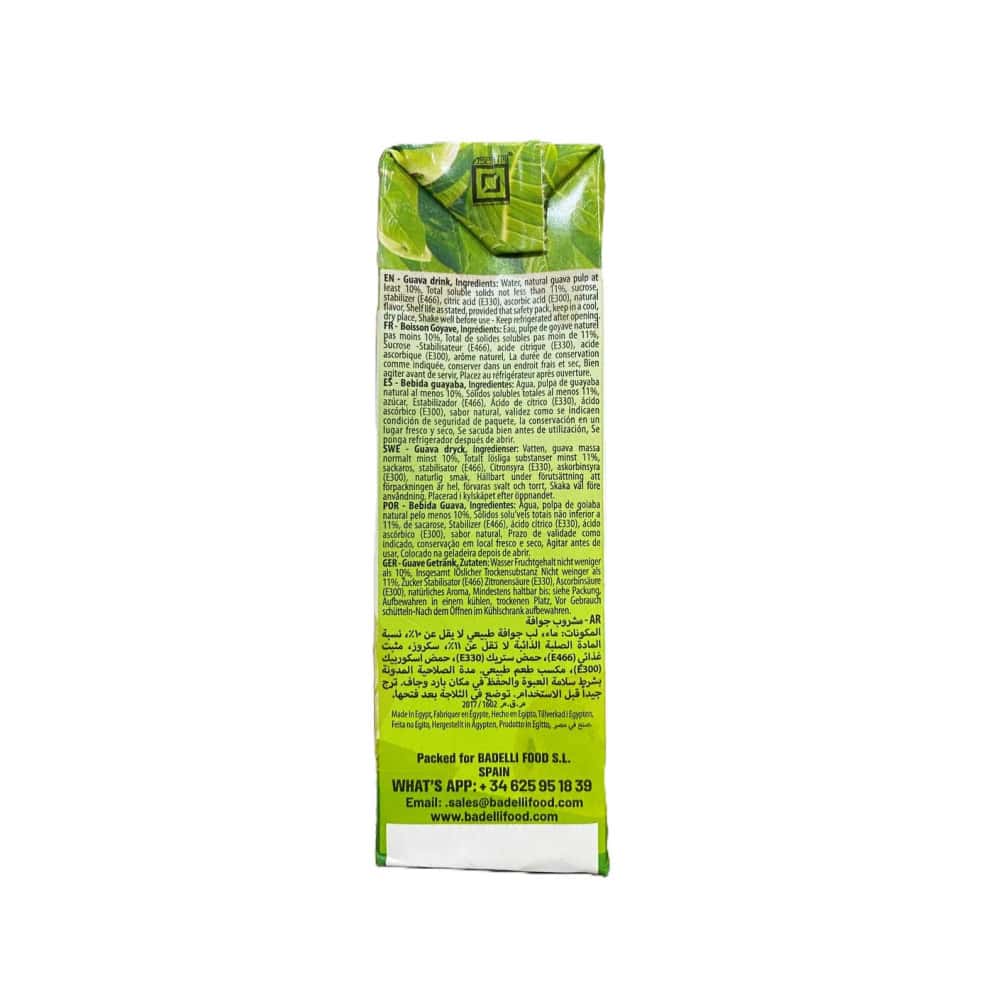 Jugo de guayaba Badelli (200 ml / 6.76 fl oz) - Miniatura 7