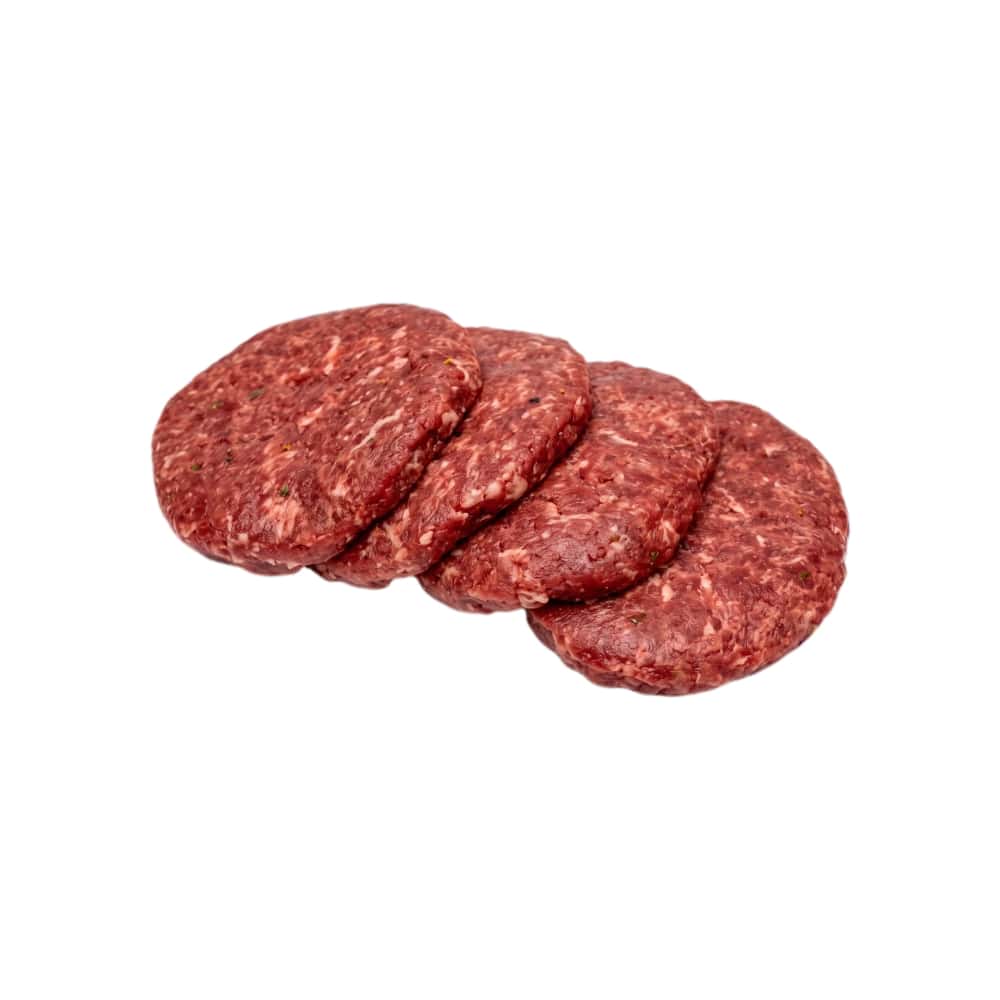 Hamburguesas de res Riki's (4 x 115 g / 4.05 oz) - Miniatura 1