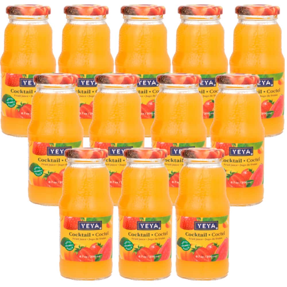 Jugo de coctel de frutas Yeya (12 x 200 ml) - Miniatura 1