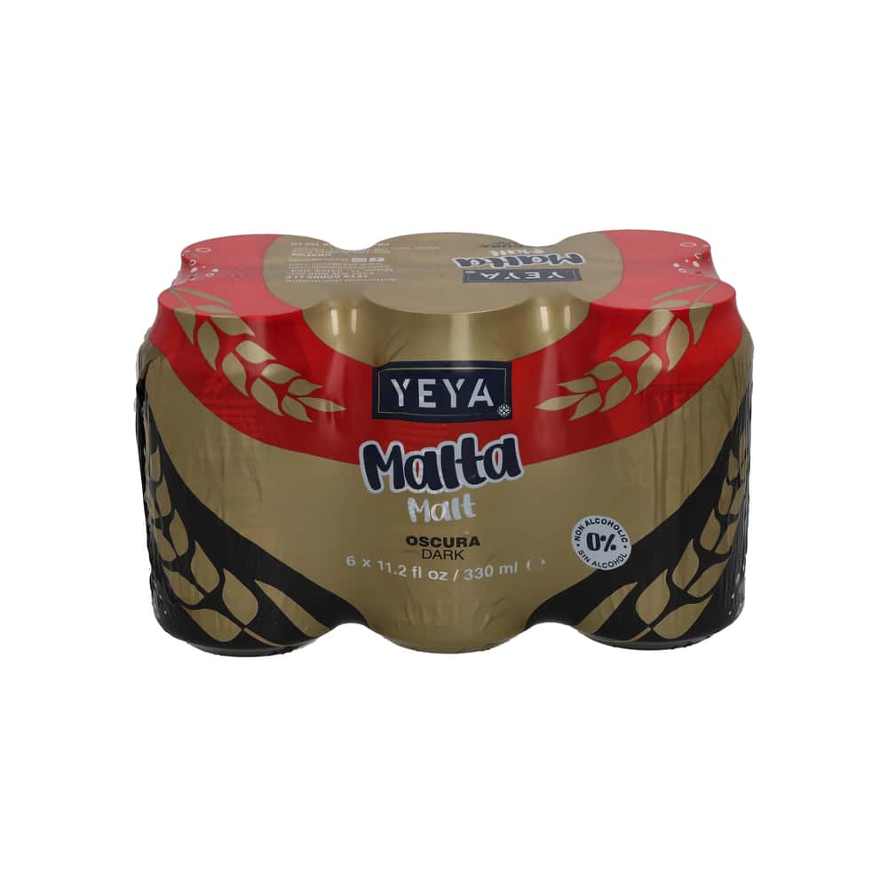 Malta oscura YEYA (6 x 330 ml) - Miniatura 5