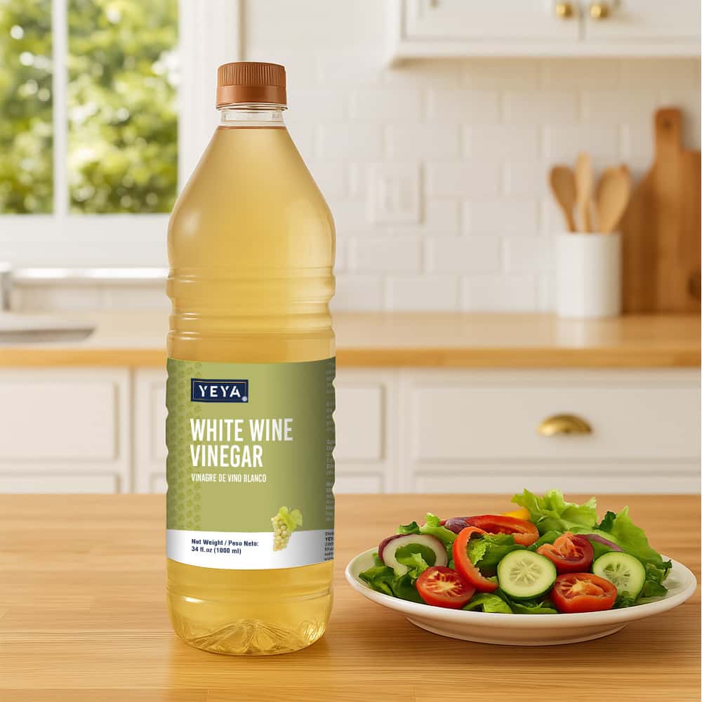 Vinagre de vino blanco YEYA (1000 ml / 34 fl.oz) - Miniatura 4
