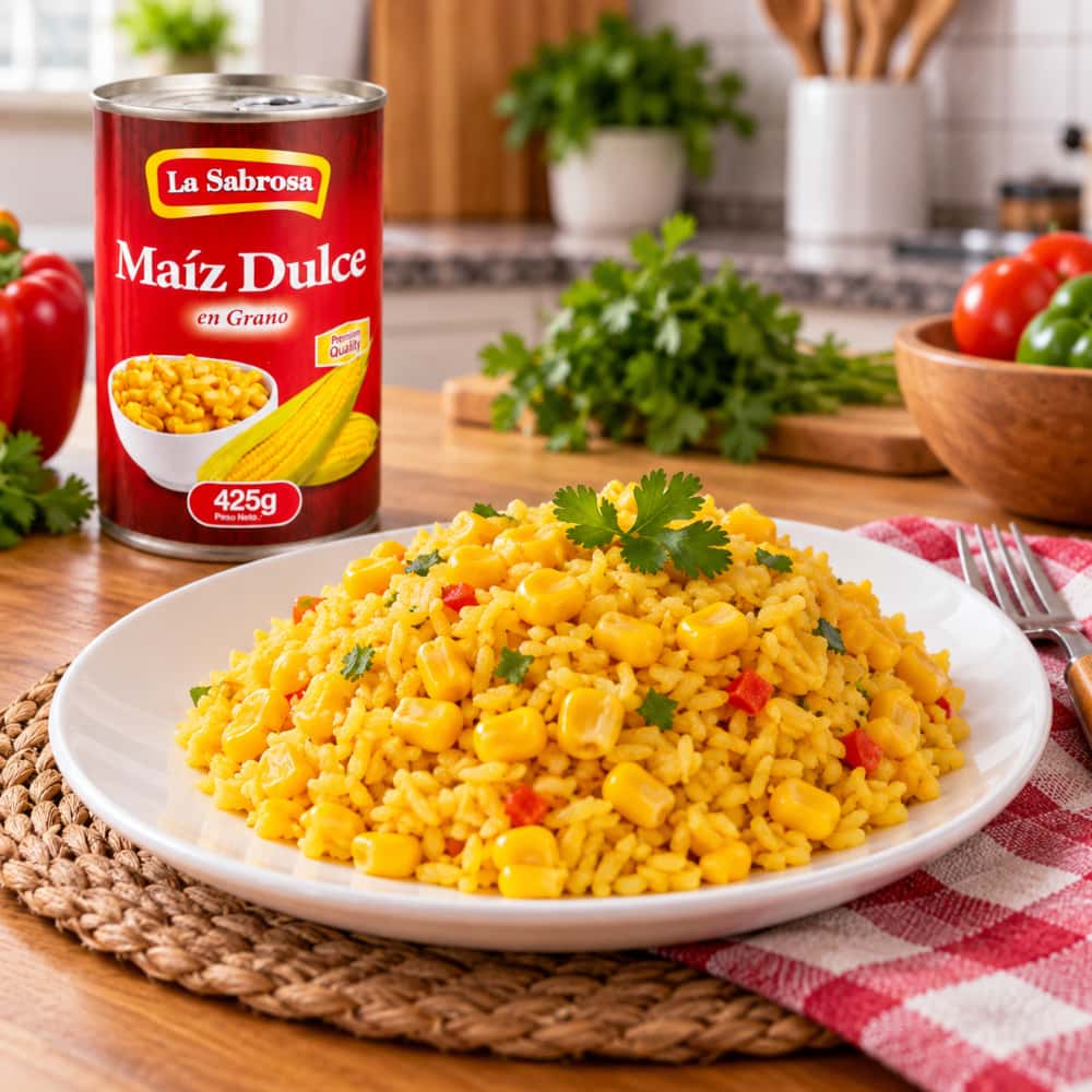Maíz dulce en grano La Sabrosa (425 g / 15 oz) - Miniatura 4